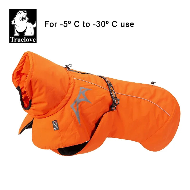 Truelove Warmer Dog Winter Coat Pet Jacket Fashion Dog Clothes Waterproof Windproof Reflective Outdoor Dog Coat TLG2372 - shimendi