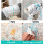 Super Absorption Dog Diapers Female Dog Physiological Pants Puppy Underwear Disposable Leakproof Nappies Dogs Sanitary Pants shimendi Sécurité et Confort pour Chien chat| Shimendi
