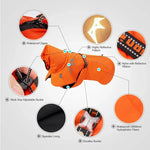 Truelove Warmer Dog Winter Coat Pet Jacket Fashion Dog Clothes Waterproof Windproof Reflective Outdoor Dog Coat TLG2372 shimendi