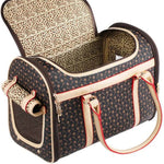 Multifunctional Leather Pet Carrier Bag Luxury Small Dog Carrier Bags Pets Acessorios Cat Carrier Transporte Perro Pet Items shimendi Sécurité et Confort pour Chien chat| Shimendi