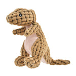 Cats and Dogs Pet Plush Dinosaur Toys Interactive Dog Chew Toys Plush Stuffing Pet Supplies Dog Toys for Small Dogs - shimendi