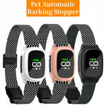 YHLC Automatic Anti Barking Dog Collar, Rechargeable Bark Stopper, Stop Barkin, Electric Training Collar for Dog - shimendi