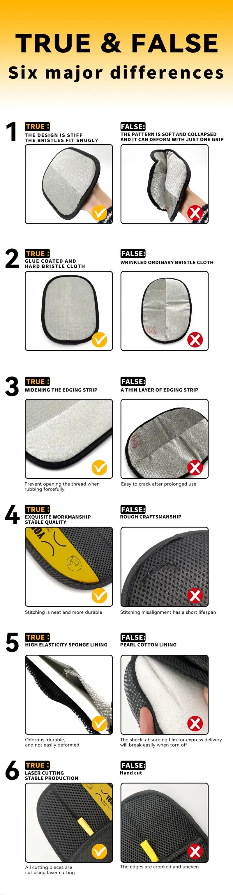 Animal hair glove Electrostatic gloves Two-way brush pet hair removal glove for cats dogs clothes furniture  electrostatic