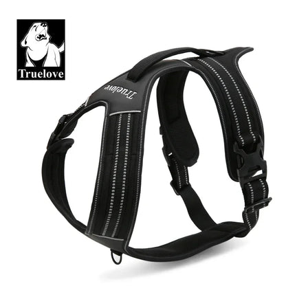 Truelove Sport Nylon Reflective No Pull Dog Harness Outdoor Adventure Pet Vest with Handle xs to xl 5 colors in stock factory