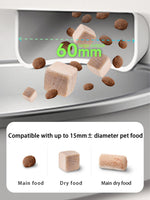 Automatic Cat Feeder Camera Pet Smart Cat Food Kibble Dispenser 2.4G/5GWiFi Tuya APP Control Auto Feeder For Cat Dog Accessories - shimendi