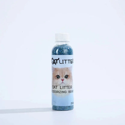 Cat Litter Deodorizing Beads Bottle - Odor Eliminator for Comfortable Home Smell Freshener for Cat Litter Box