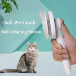 Cat Hair Cleaning Dematting Brush Comb Dog Hair Removal Brush Cat Grooming Tool Dog Hair Shedding Trimmer Needle Comb - shimendi
