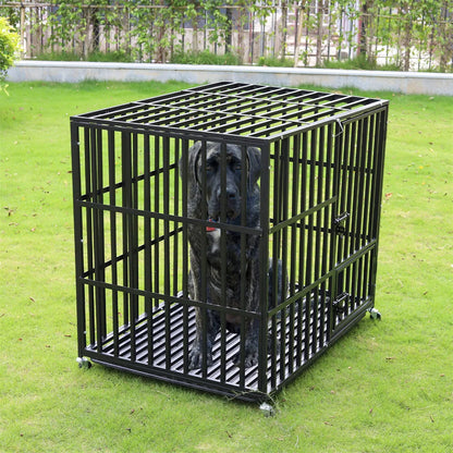 XXL Large Heavy Duty Dog Crate Strong Pet Cage Tear