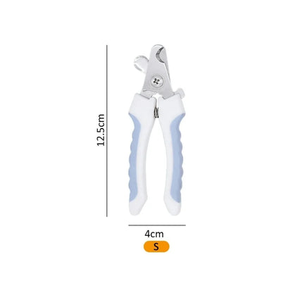 Professional Pet Nail Clipper Stainless Steel Dog Cat Nail Trimmer Labor-Saving Nail Clipper Convenient Dog Grooming Supplies