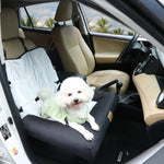 Portable Dog Car Seat Bed Pet Booster Car Seat Travel Carrier Seat with Clip-on Safety Belt Waterproof Basket Protector Cushion shimendi Sécurité et Confort pour Chien chat| Shimendi