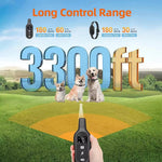 Electric Dog Training Collar Waterproof Dog Bark Collar Pet With Remote Control Rechargeable Anti Barking Device All Size Dogs shimendi Sécurité et Confort pour Chien chat| Shimendi