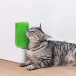 Cat Massage Tool Pet Hair Removal Massage Comb Wall Corner Self Cleaning Rubbing Brush Cats Toys Pet Beauty Supplies - shimendi