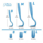 Flea Remover Hook Tick Removal Tweezer Ticks Pull Pet Cat Dog Accessaries Scratching Extractor Mite Tweezers Comb Louses Pliers shimendi Sécurité et Confort pour Chien chat| Shimendi