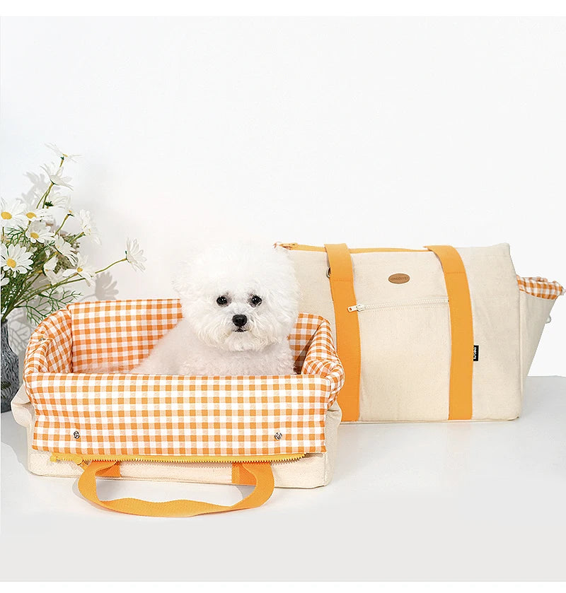 pet small dog cat bag Breathable Pets Handbag  Multipurpose pet bag nest Portable Foldable Dual-use Mobile Dog Nest dog purse