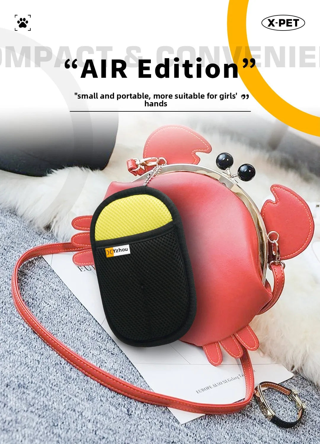 2 in 1 Pet Hair Removal Mitts for Cats Dogs Electrostatic Grooming Glove Reusable Washable with Lint Roller Brush Safe Non Toxic