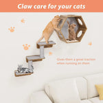 Cat Scratch Protector with Selfadhesive Freeform Cutting Carpet Mat Cat Scratch Protection Furniture Pet Training Sofa Protector - shimendi