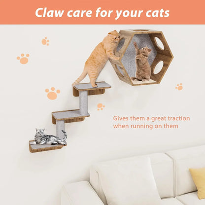 Cat Scratch Protector with Selfadhesive Freeform Cutting Carpet Mat Cat Scratch Protection Furniture Pet Training Sofa Protector