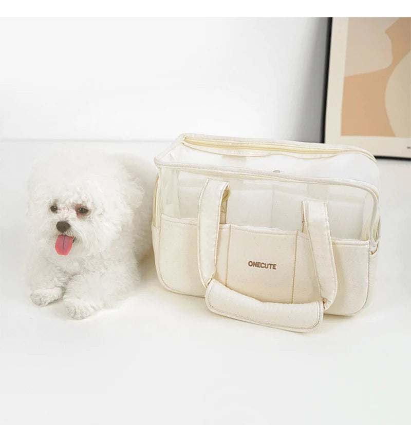 Pet Travel Backpack Outdoor Tote Bag Backpack For Puppy Summer breathable style Chihuahua Dog Supplies Suitable For Small Pets