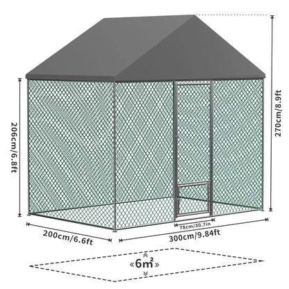 XXL XL Large Outdoor Chicken Run Coop Heavy Duty Walk-In