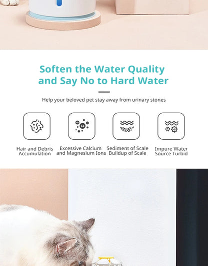 New 3.2L Stainless Steel Cat Water Fountain, USB Auto Smart Pet Drinking Fountain with Visual Water Window, Silent Pump for Cats