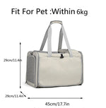 Pet Handheld Bag Portable Cat Carrier Bag Small Pet Travel Bag Pet Carrier Bag with Safety Lock for Outdoor Pet Supplies shimendi Sécurité et Confort pour Chien chat| Shimendi