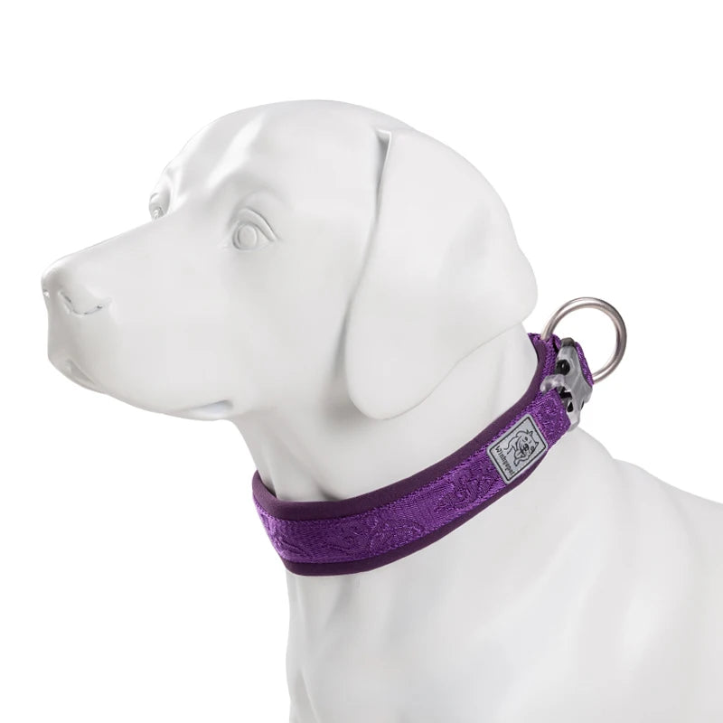 TRUELOVE Adjustable Padded Pet Dog CollarComfort and Ventilation Pull-resistant Explosion proof Personalized Printing YC1853