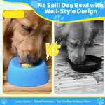 Anti-Choking Slow Feeder Dog Bowl Non-Slip 3/4 Cup - Lick Toy for Liquid Treats Bone Broth Yogurt - shimendi