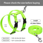 Adjustable Pet Cat Collar For Cats Cozy Nylon Rabbit Kitten Kedi Harness Leash Set Dog Cat Accessories Products For Pets shimendi Sécurité et Confort pour Chien chat| Shimendi