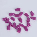 Cat Nail Caps Pet Cat Soft Paws Nail Protector Cover With Free Adhesive Glue + Applicator  20pcs/lot for Kitten - shimendi