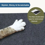 Wall Self-Adhesive Anti Cat Scratch Sofa DIY Cats Scratch Protection Paws Sharpen Trimmable  Carpet Cats Scratch Board ﻿ - shimendi