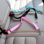 Adjustable Dogs Accessoires Pet Cat Dog Car Seat Belt Pet Seat Vehicle Dog Harness Lead Clip Safety Lever Traction Dog Collars shimendi Sécurité et Confort pour Chien chat| Shimendi