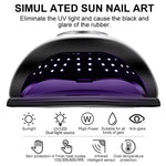 Nail Dryer LED Nail Lamp UV Light  For Curing All Gel Nail Polish With  LCD Display Motion Sensing Manicure Pedicure Salon Tools - shimendi