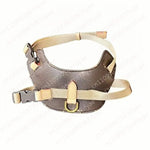 European and American cats and dogs, vest-type leashes, medium and small dogs, fashionable wear, walking dog breasts shimendi Sécurité et Confort pour Chien chat| Shimendi
