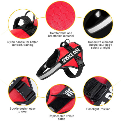 Chest Strap Dog Vest Harness Medium and Large Dog Border Collie Golden Hair Bucket Explosion proof Flushing Dog Harness