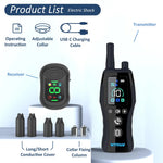 Dog Training Collar 6500FT with Remote Innovative IPX7 Waterproof with 4 Training Modes Rechargeable E-Collar for All Breeds shimendi Sécurité et Confort pour Chien chat| Shimendi