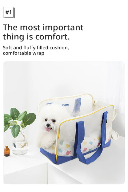 Pet Carrier Backpack, Breathable Travel Backpack for Small Dog Cat, Outdoor Comfort Carrier