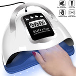 Nail Dryer LED Nail Lamp UV Light  For Curing All Gel Nail Polish With  LCD Display Motion Sensing Manicure Pedicure Salon Tools - shimendi