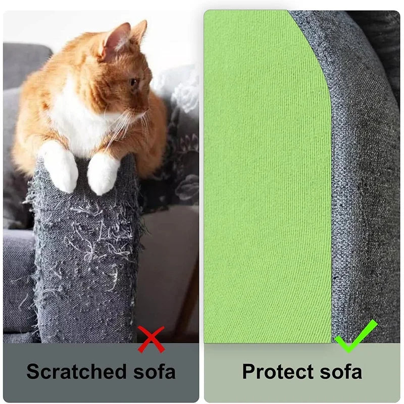 8 Sizes Couch Cat Scratch Guards Mat Cat Tree Scratching Scraper Claw Post Paw Sofa Protector Cats Scratcher Pet Home Furniture