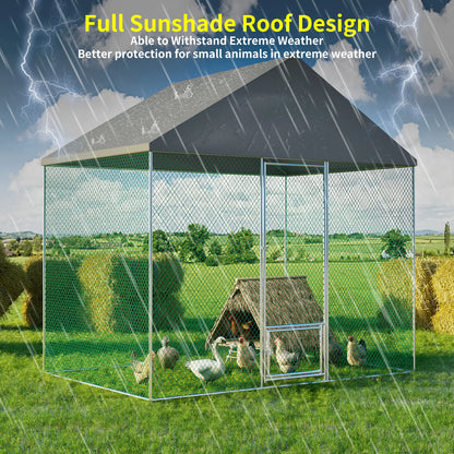 XXL XL Large Outdoor Chicken Run Coop Heavy Duty Walk-In