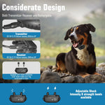 Wireless Dog Fence, Electric Dog Collar Fence,Pet Containment System, Adjustable Warning Strength, Rechargeable, Harmless and Su shimendi Sécurité et Confort pour Chien chat| Shimendi
