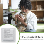 N50 Cat Litter Deodorizer Blocks - Strong Odor Eliminator, Long-Lasting Freshness, Refillable Cubes for Litter Box Odor Control - shimendi