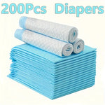 20-100pcs Super Absorbent Odor-Control Disposable Dog Diapers & Training Pads - shimendi