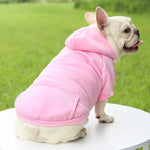 Winter Pet Dog Clothes Hoodies Warm Sweater with Pockets Coat Outfit Puppy Jacket Cotton Pet Costume Chihuahua Sweatshirt Perro shimendi Sécurité et Confort pour Chien chat| Shimendi