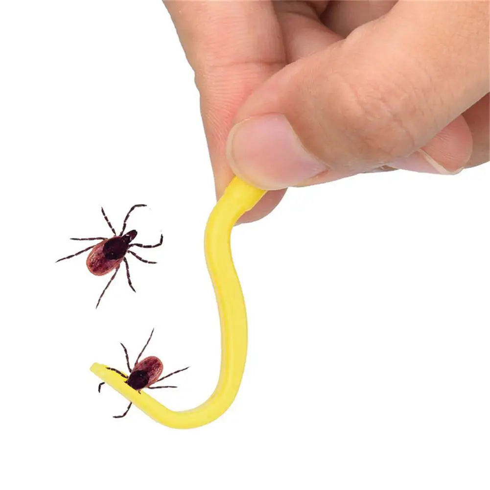1/3pcs Pets Tick Removal Tool Dual Teeth Tick Twistered Cats Dogs Cleaning Supplies Mites Twist Hook Remover Hook Pet Supplies