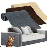 Self-Adhesive Cat Scratching Board Trimmable Cat Carpet Mat Anti Cat Scratcher Furniture Couch Corner Indoor Sofa Wall Protector - shimendi