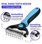 Professional Pet Deshedding Brush Dog Hair Remover Pet Fur Knot Cutter Puppy Cat Comb Brushes Dogs Grooming Shedding Supplies shimendi Sécurité et Confort pour Chien chat| Shimendi