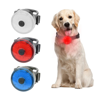 1-5Pcs LED Light Dog Collar Night Walking Pet Cat Glowing Pendant Safety Luminous Collar Dog USB Rechargeable 3 Modes Flashlight