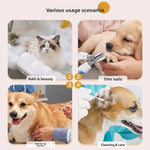 Anti-Scratch Pet Grooming Hammock Adjustable Support Frame Puppy Nail Clipping Holder Detachable Sturdy Pet Bathing Rack shimendi Sécurité et Confort pour Chien chat| Shimendi