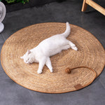 Cat Scratcher Rattan Mat Board Cat Scratch for Sharpen Nails Scraper Cats Tree Cat scratching post Sofa Mats Furniture Protector - shimendi