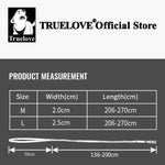 TRUELOVE Dog Leash Heavy Duty with Quick Release/Locking Frog Clip Waterproof Tactical Multi-function Bungee Cobra Buckle YL1833 - shimendi